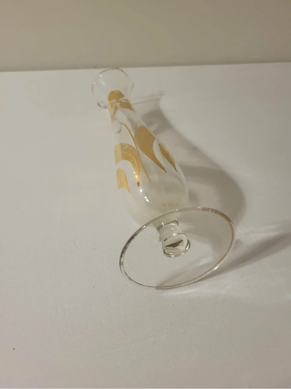 Vintage Scallop Edge Vase
